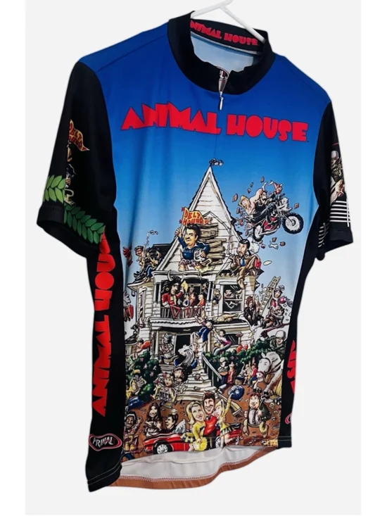 National Lampoon's Animal House Primal Wear Cycling Jersey Shirt Men’s Medium - Picture 5 of 6